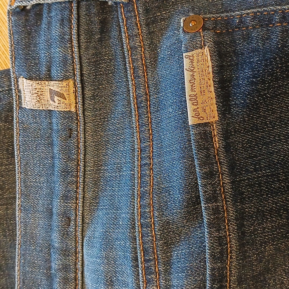 7 for ALL MANKIND size 36 Adrien men's Blue Denim Jeans - Picture 6 of 8